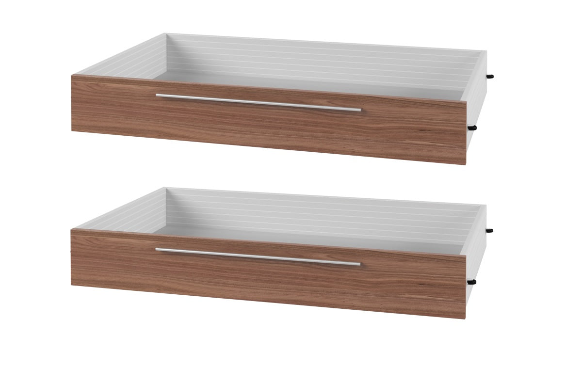 2 drawers set VERA VE83 red walnut