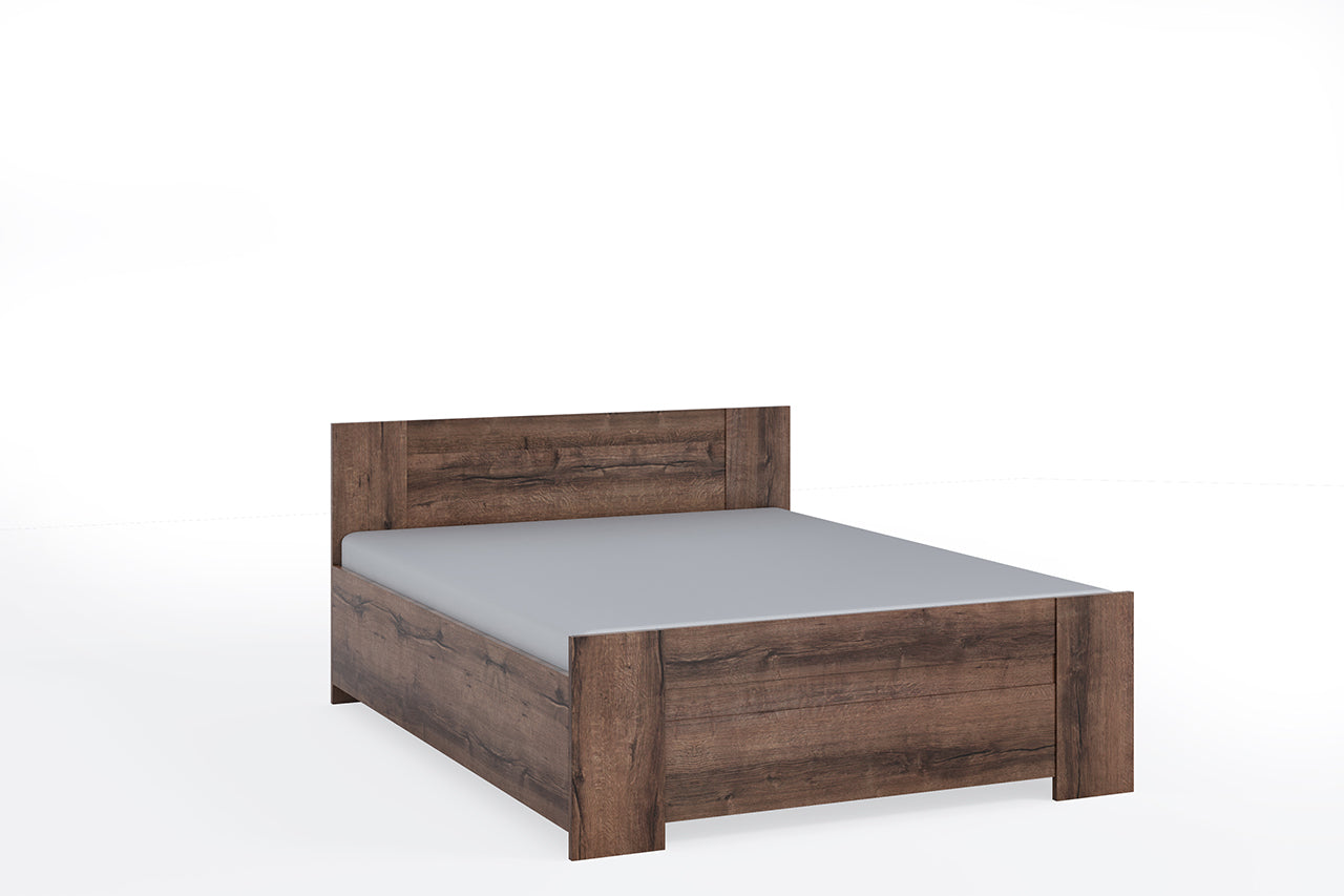 BO2 Bed 160 BONO monastery oak with bedding container