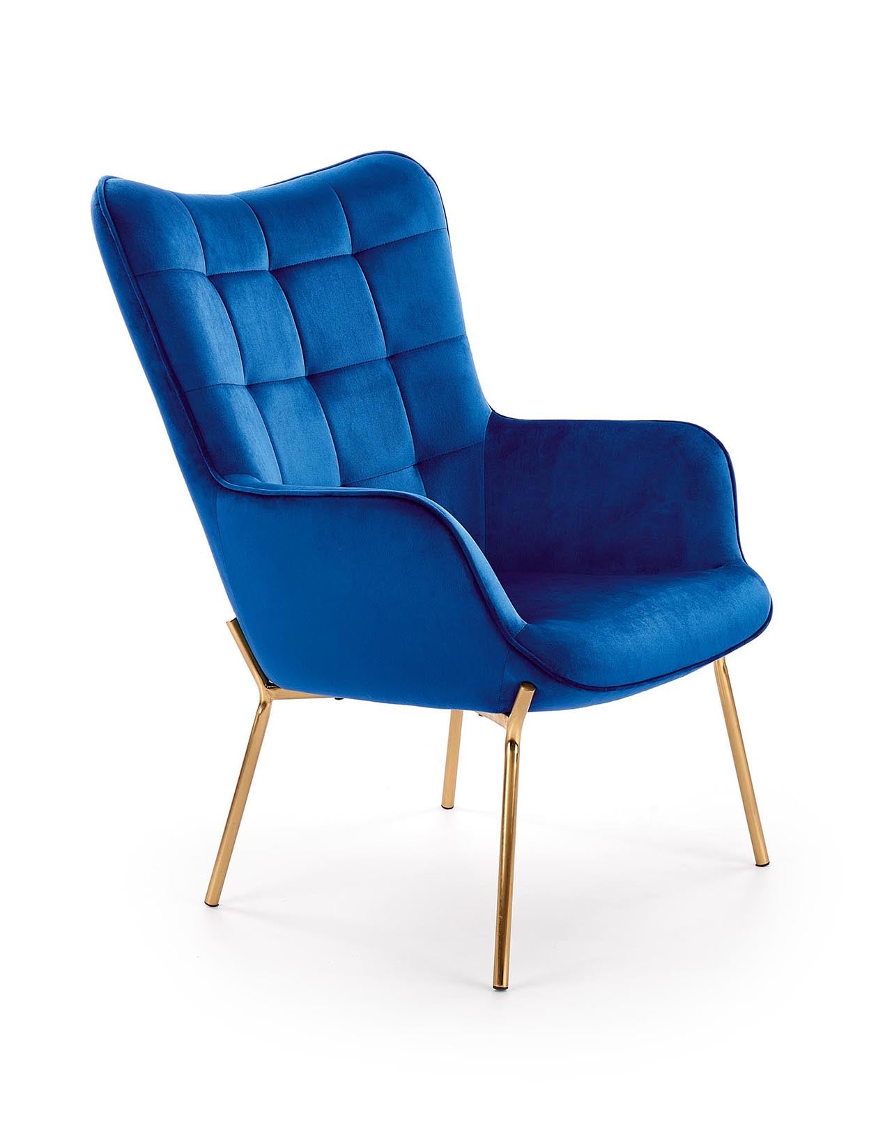 Armchair CASTEL 2 navy blue