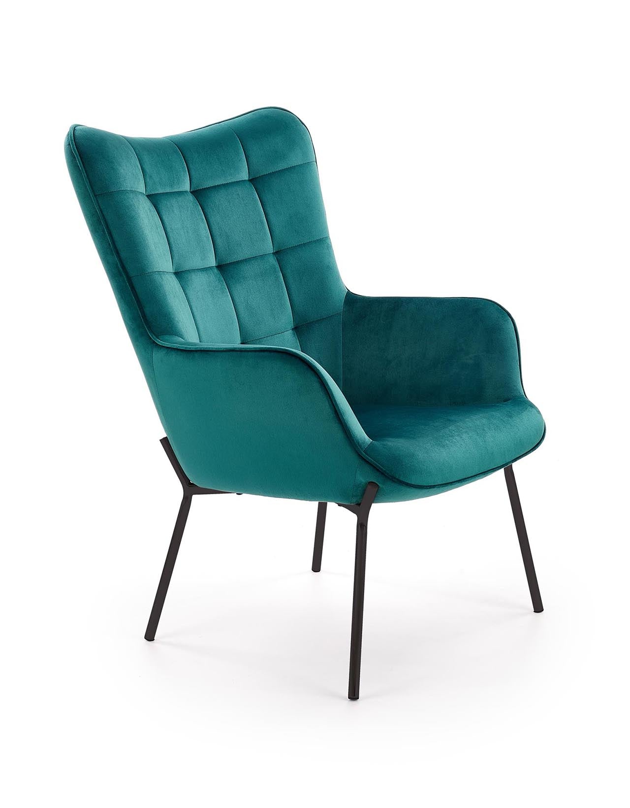 Armchair CASTEL dark green