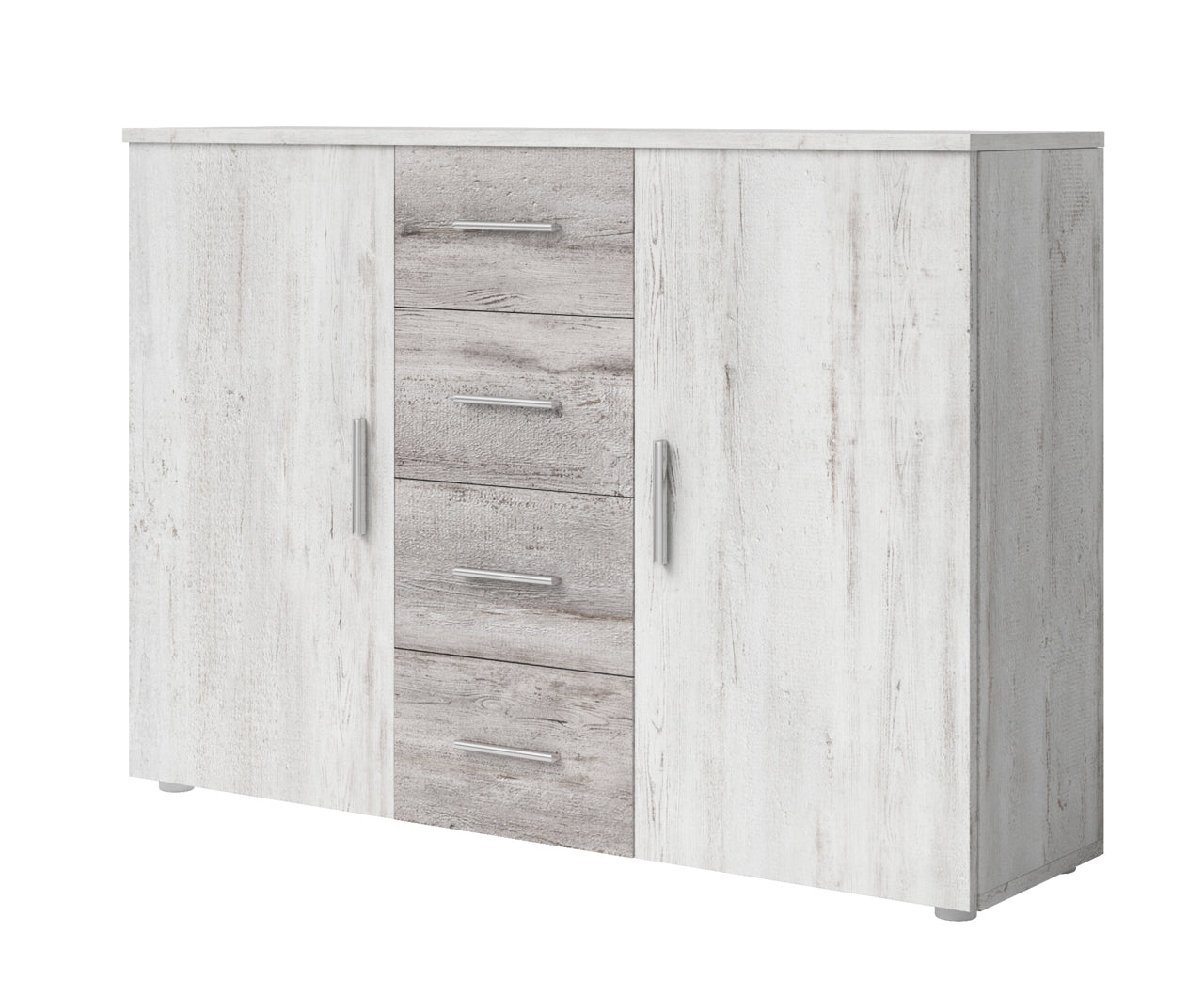 Chest of drawers VERA VE26 light canyon arctic pine / dark canyon arctic pine