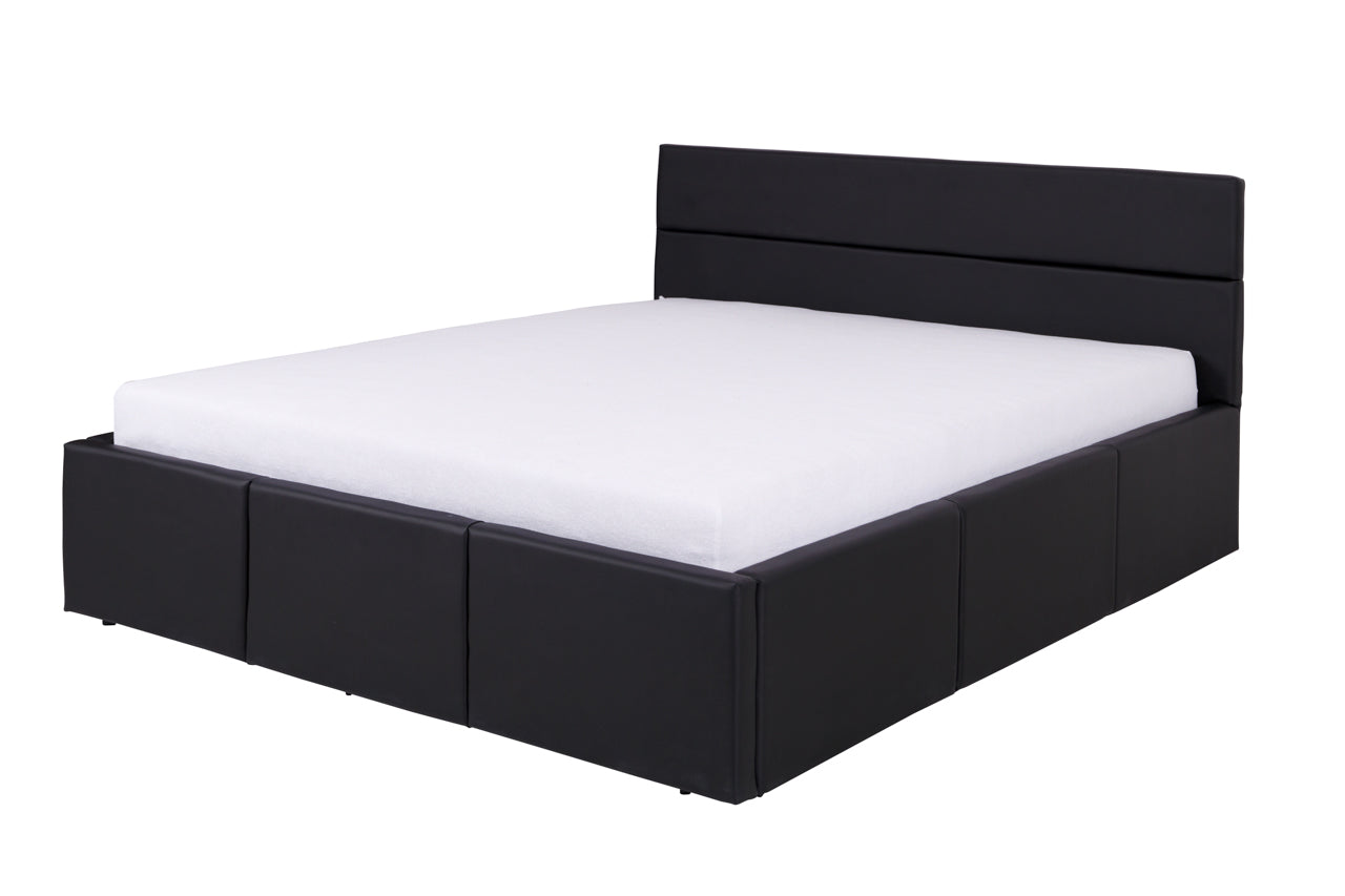 CL10 Bed 160 CALABRIA Black