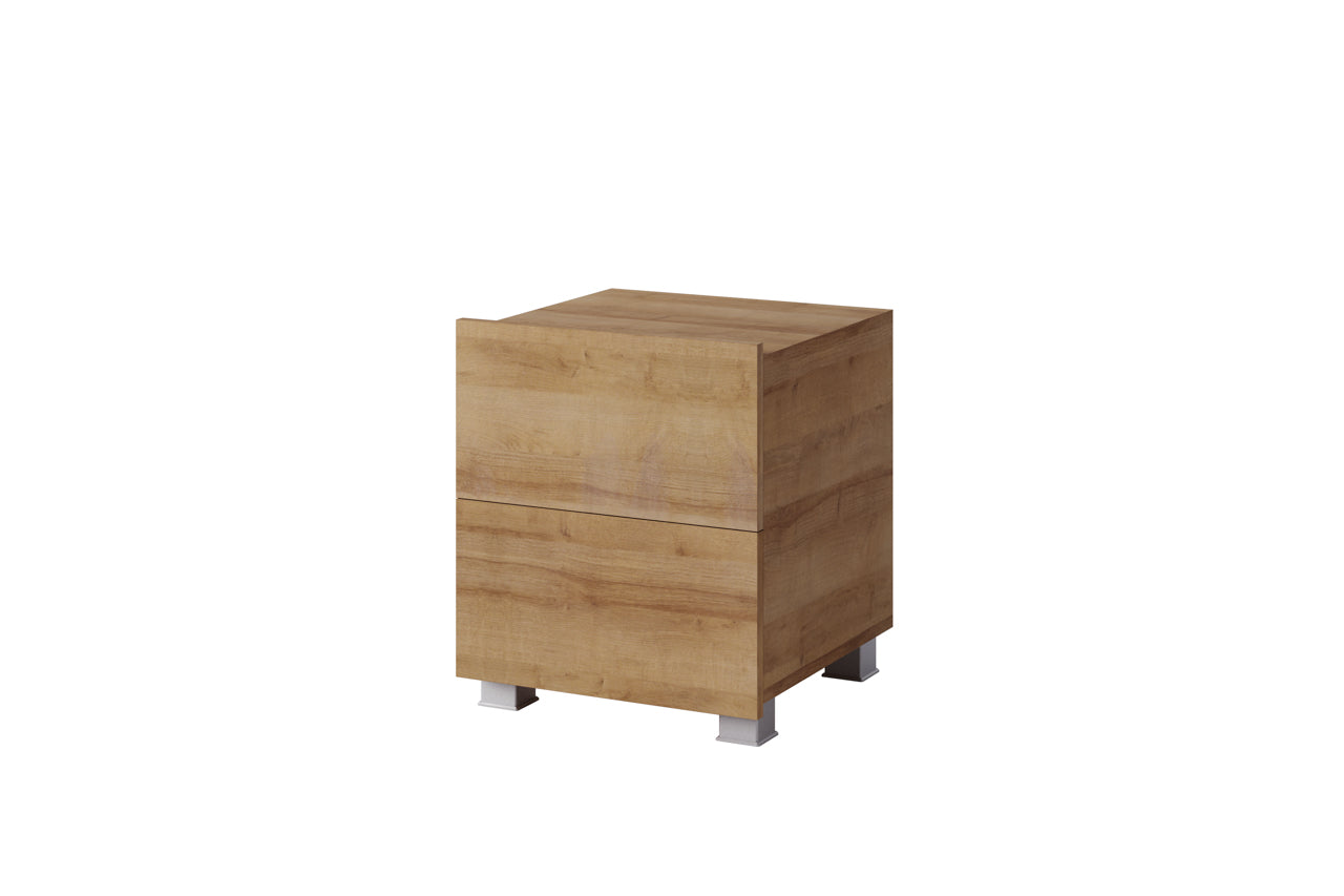 CL11 Bedside Cabinet CALABRIA Golden Oak/Golden Oak