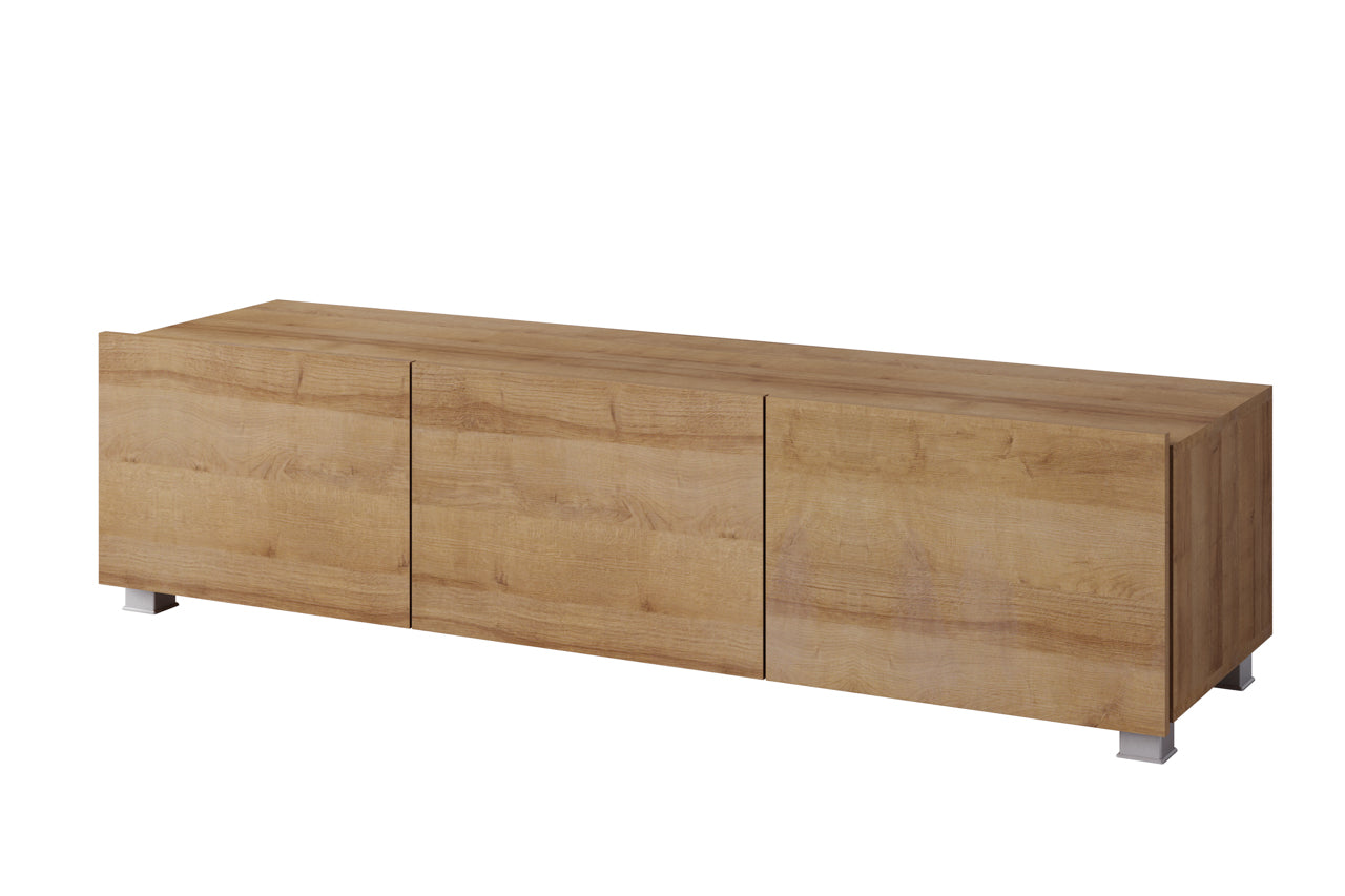 CL4 Modern TV Cabinet 150 CALABRIA Golden Oak/Golden Oak