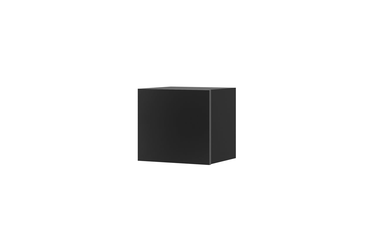 CL6 Wall Cabinet square CALABRIA Black/Black Gloss