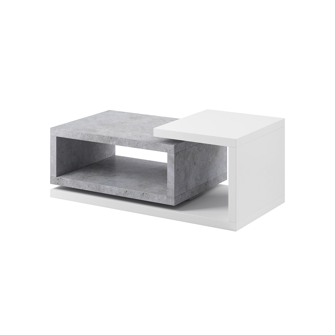 Coffe Table BT97 BOTA White / Colorado concrete