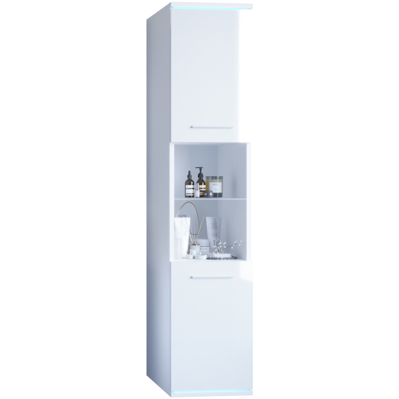 Bathroom Cabinet DUO / SOLO DO1 white gloss