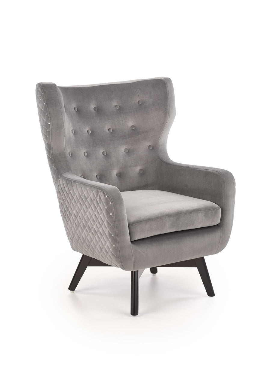 Armchair MARVEL grey / black