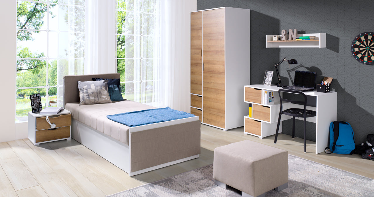 Youth Modular Furniture IWA 7 White / Golden Oak