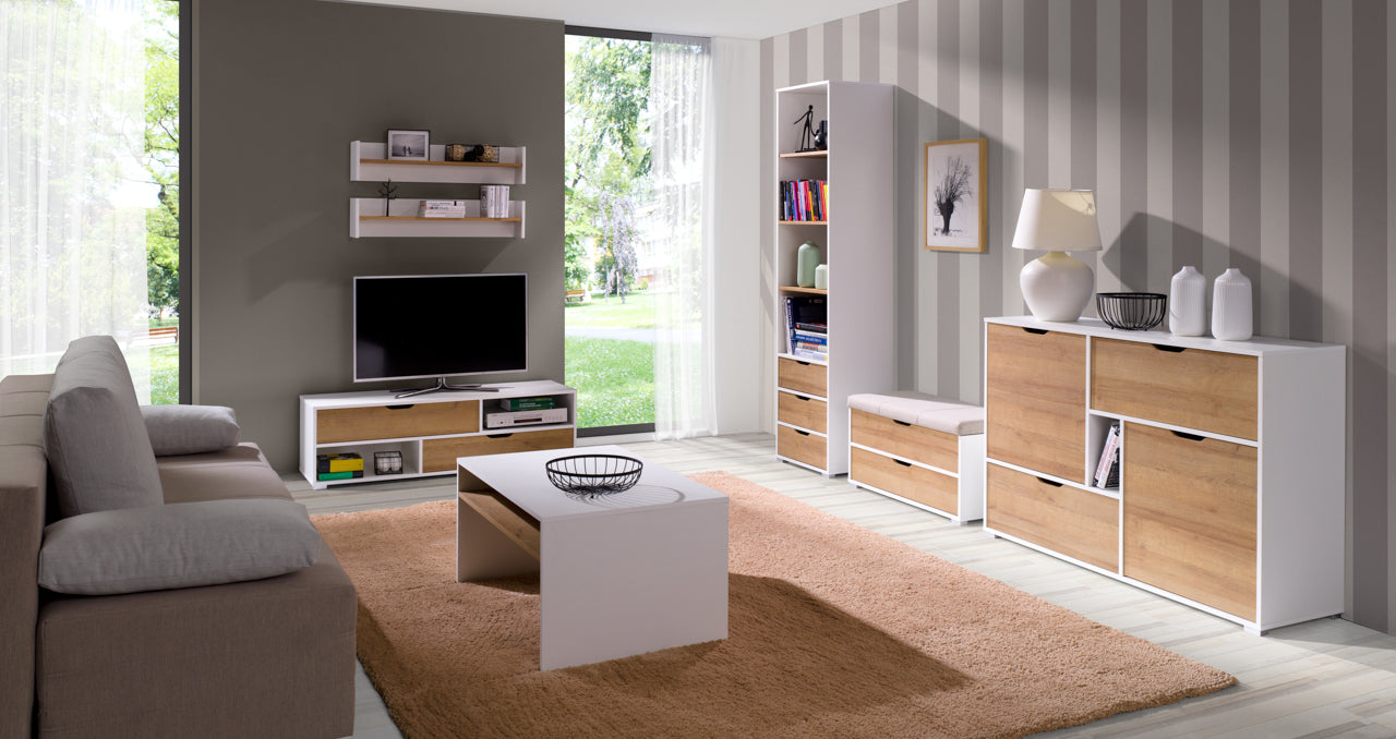 Youth Modular Furniture IWA 15 White / Golden Oak