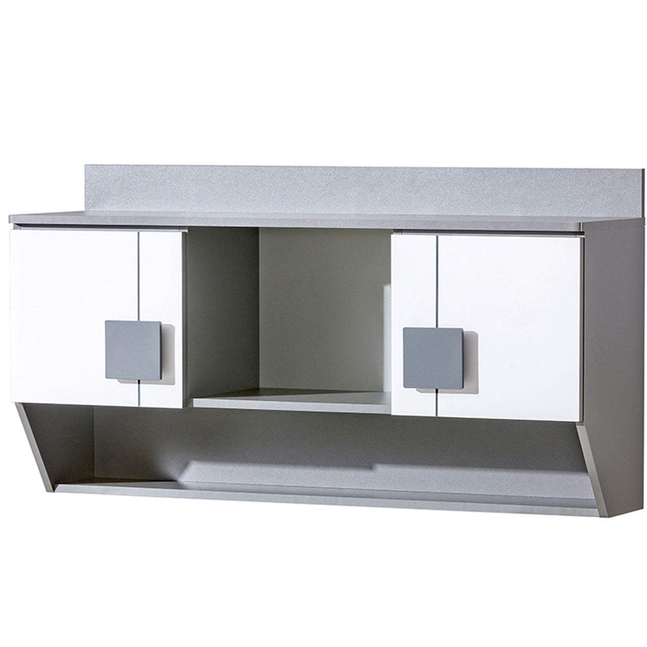 Wall Cabinet 2D GUMI GM4 grey / white