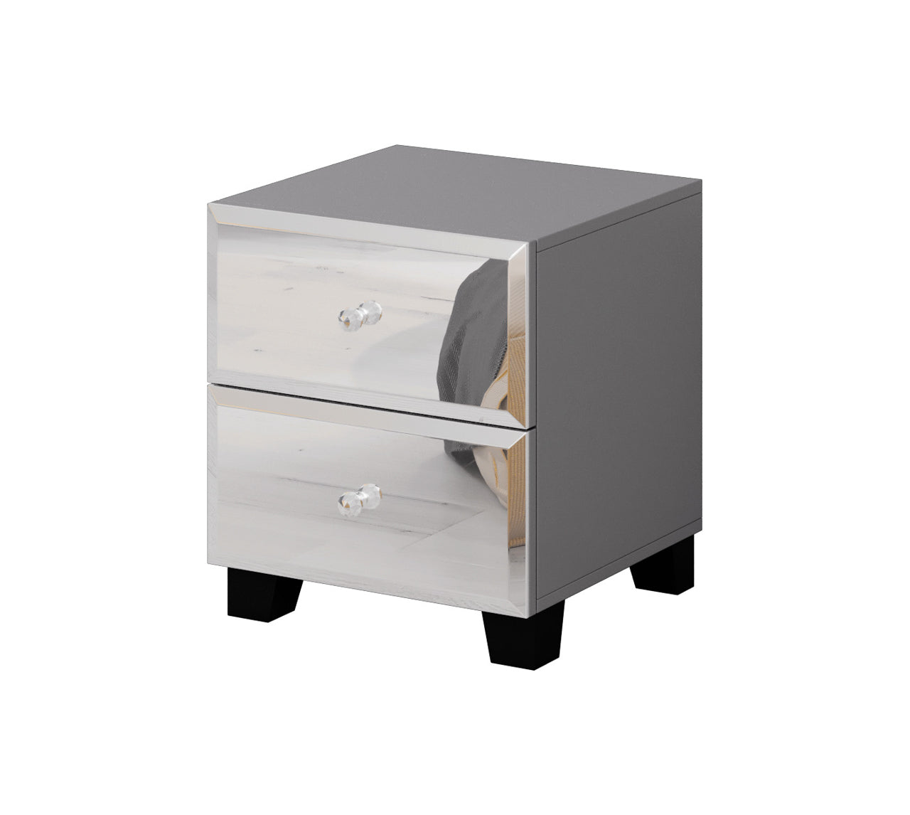 Bedside table BELLAGIO BG22 grey