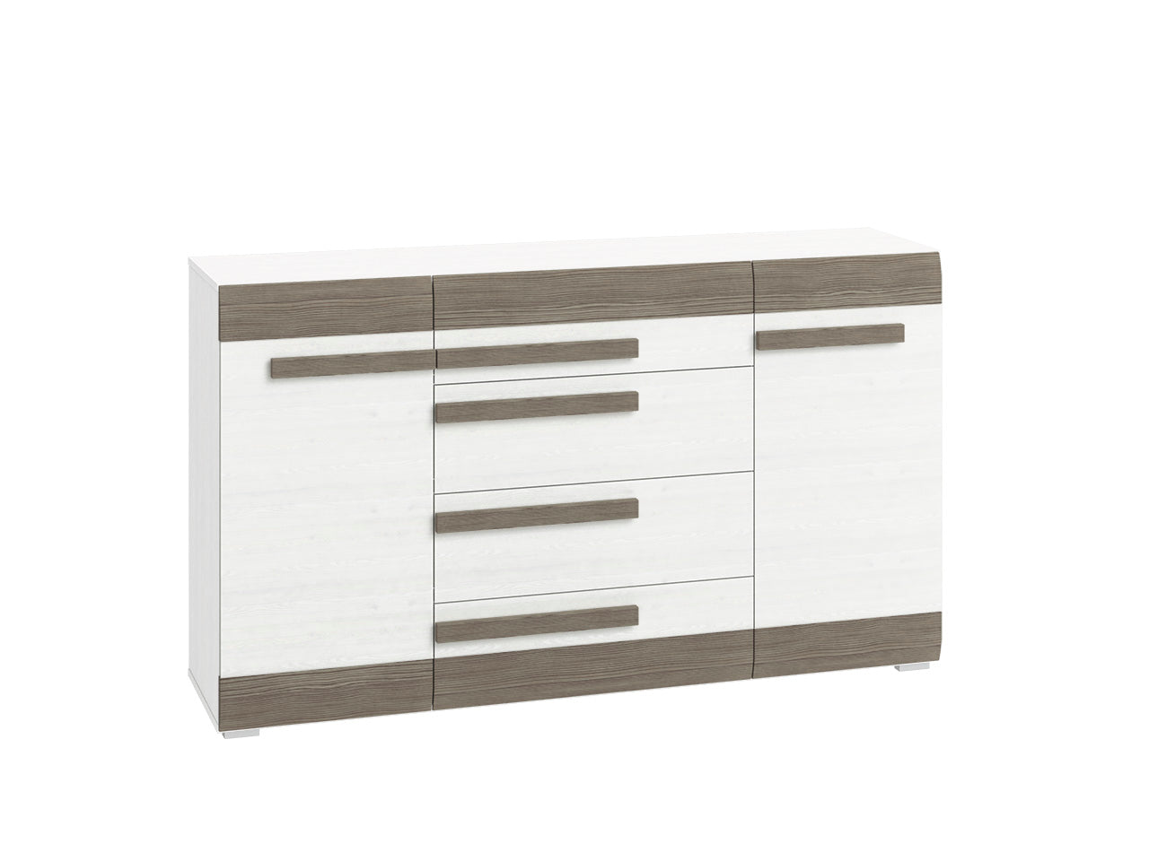 Chest of Drawers BLINCO BL06 165 snow pine / new grey