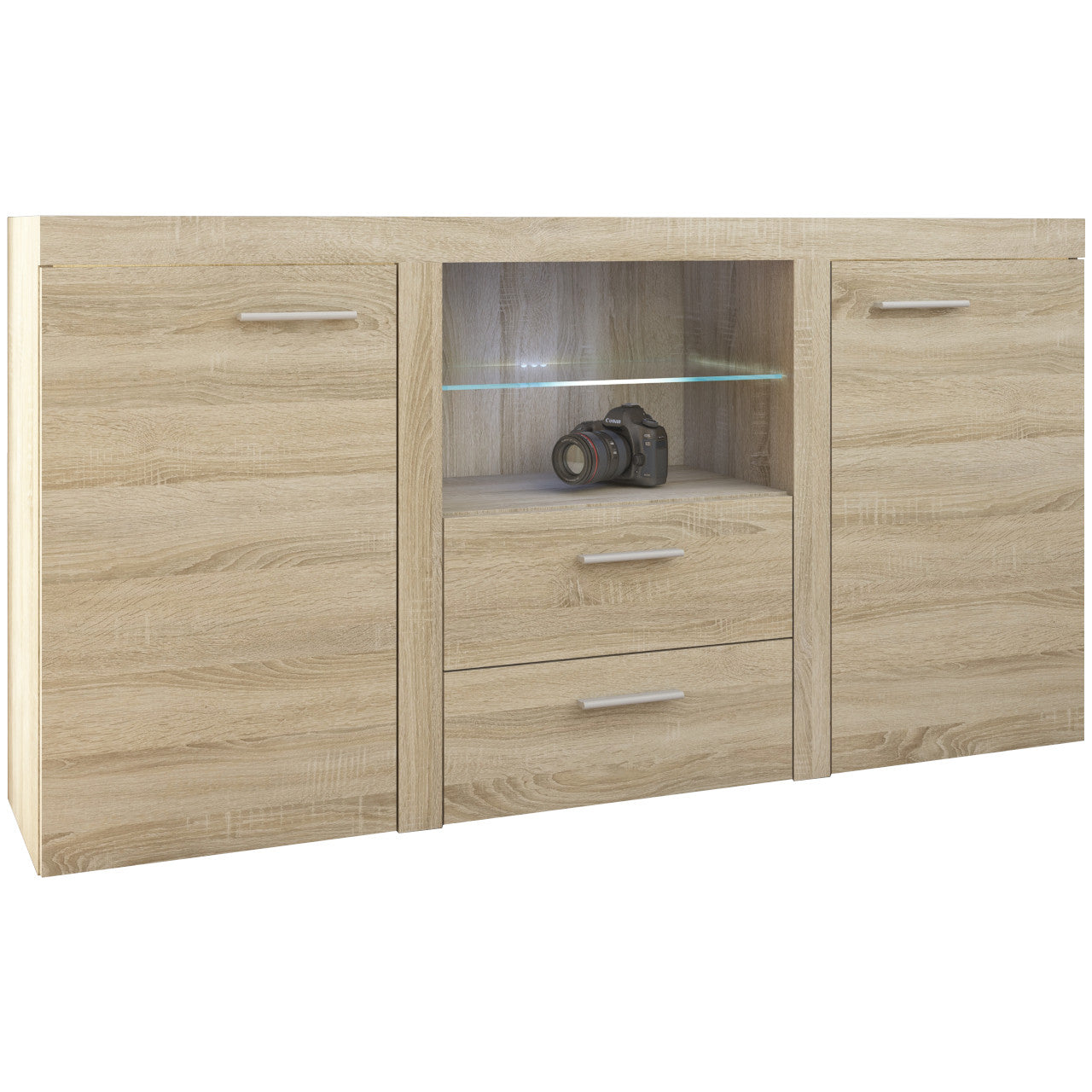 Chest of Drawers RUMBA / RODOS 2D2SZ sonoma