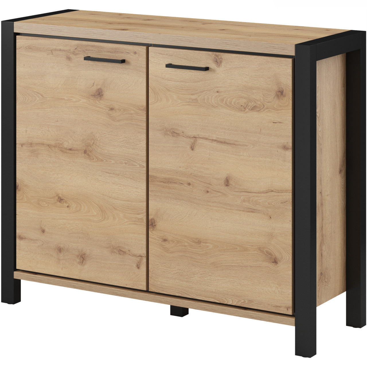 Chest of drawers AKTIV AK45 taurus oak / black