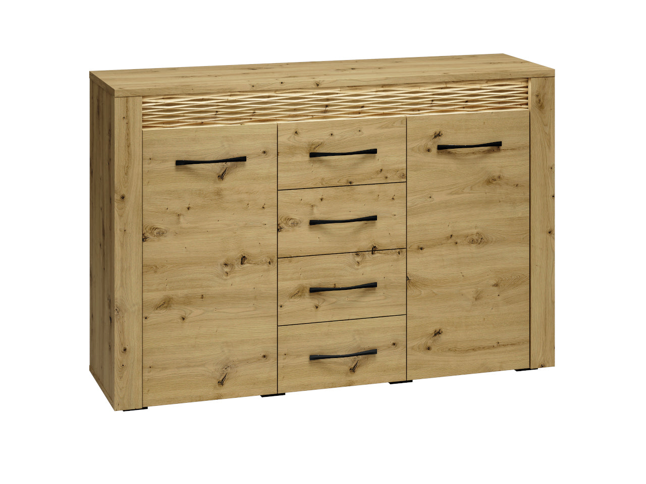 Chest of Drawers ARTAS AR07 138 artisan oak