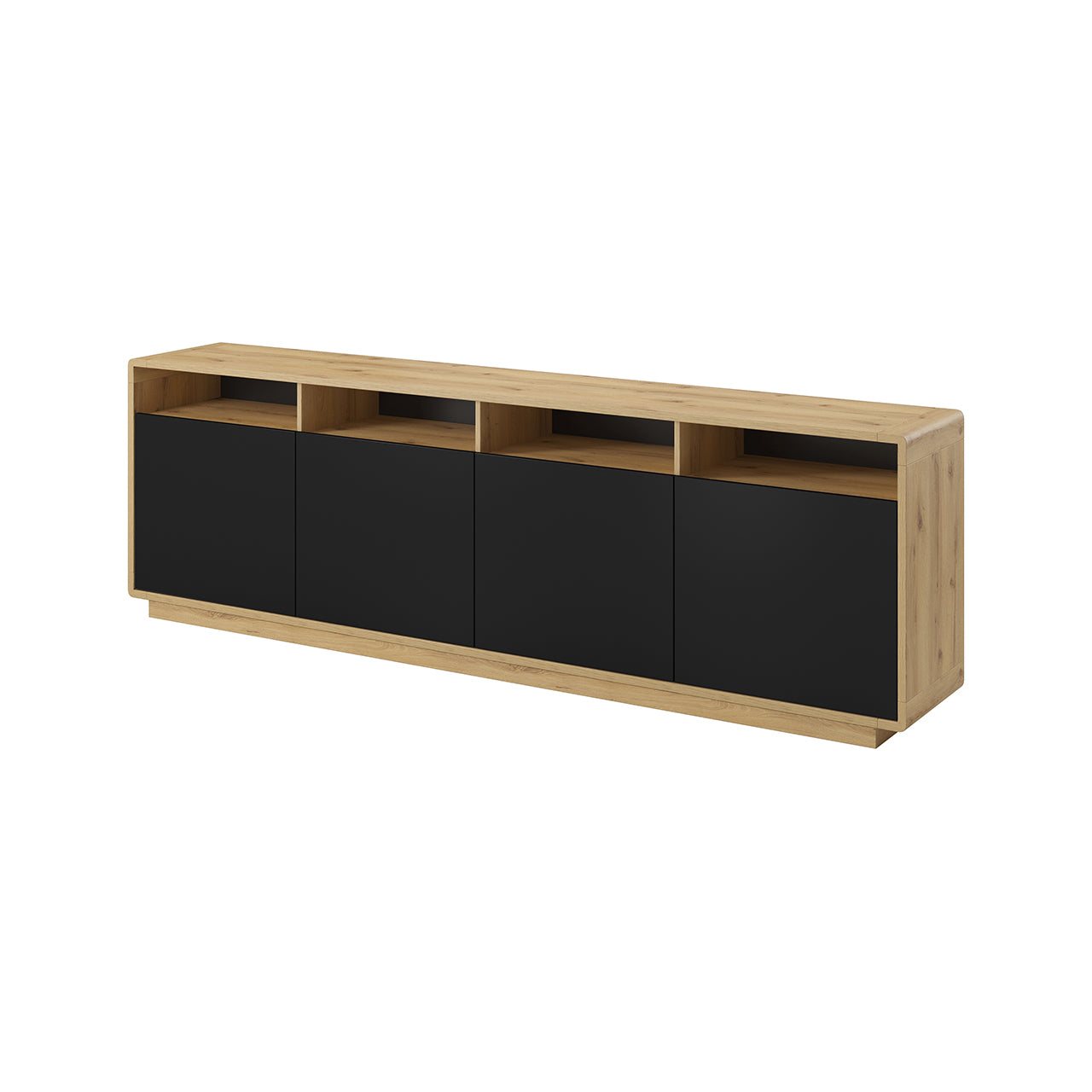 Chest of drawers ASTON AO25 taurus / black