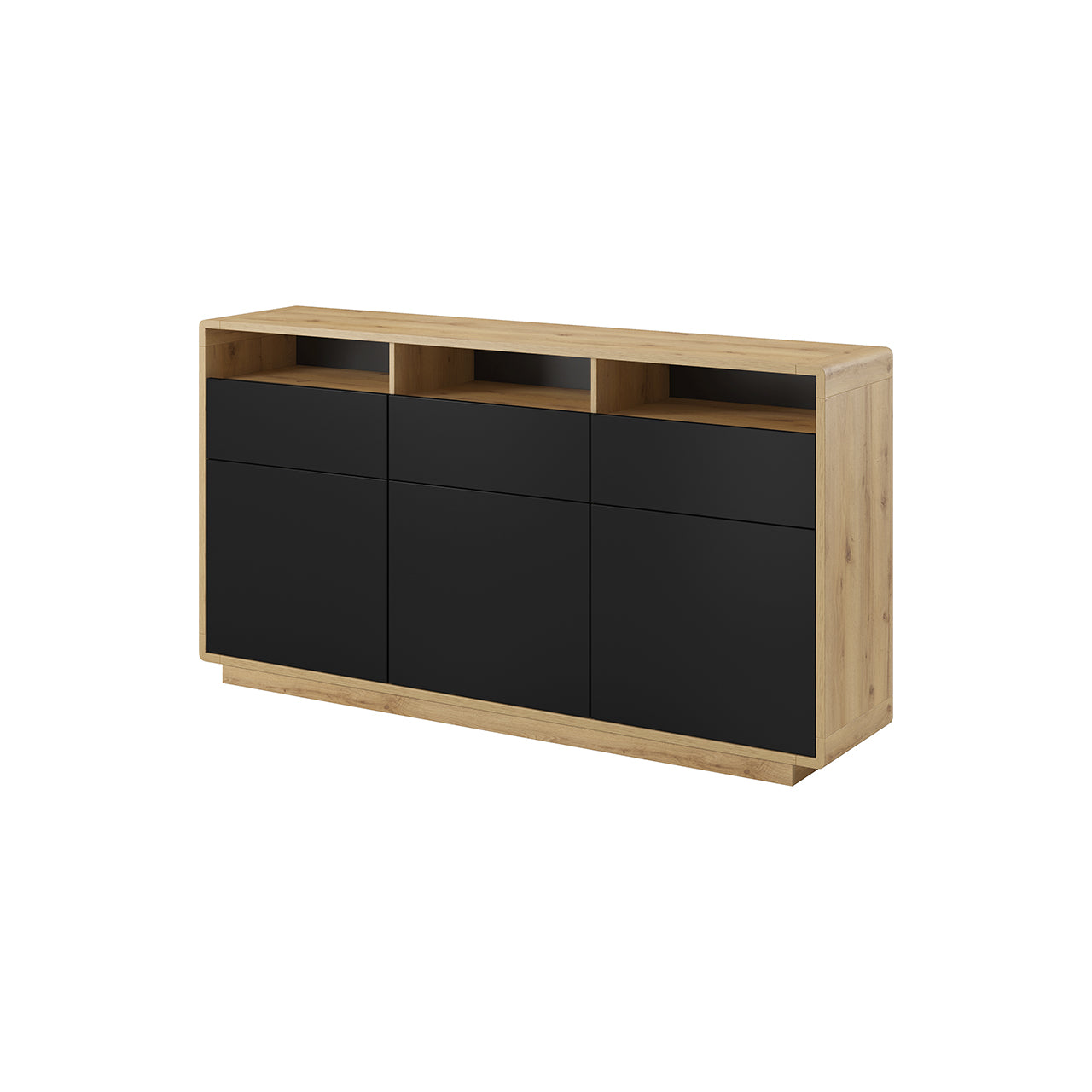 Chest of drawers ASTON AO26 taurus / black