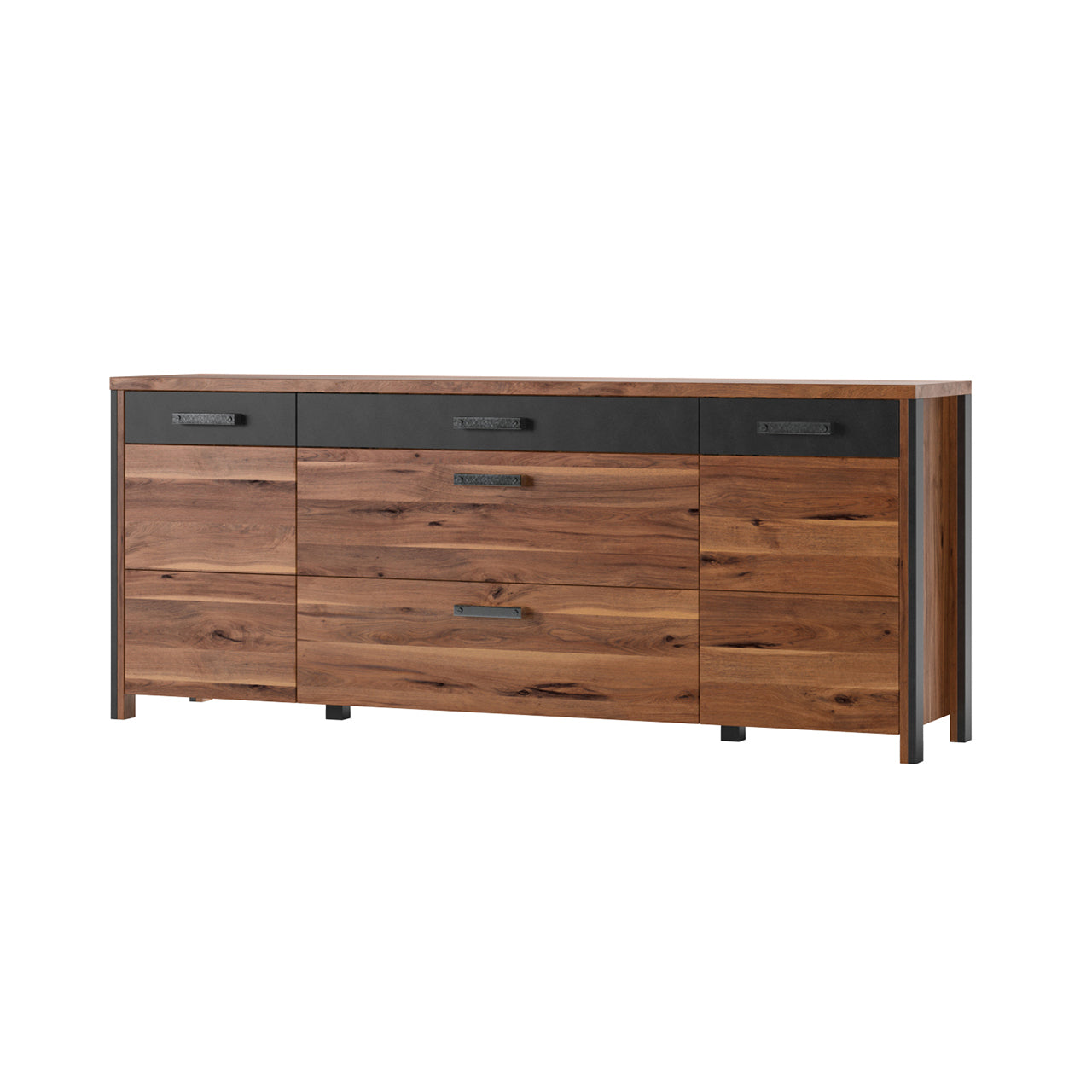 Chest of drawers BUFFALO BF25 royalis oak / matera