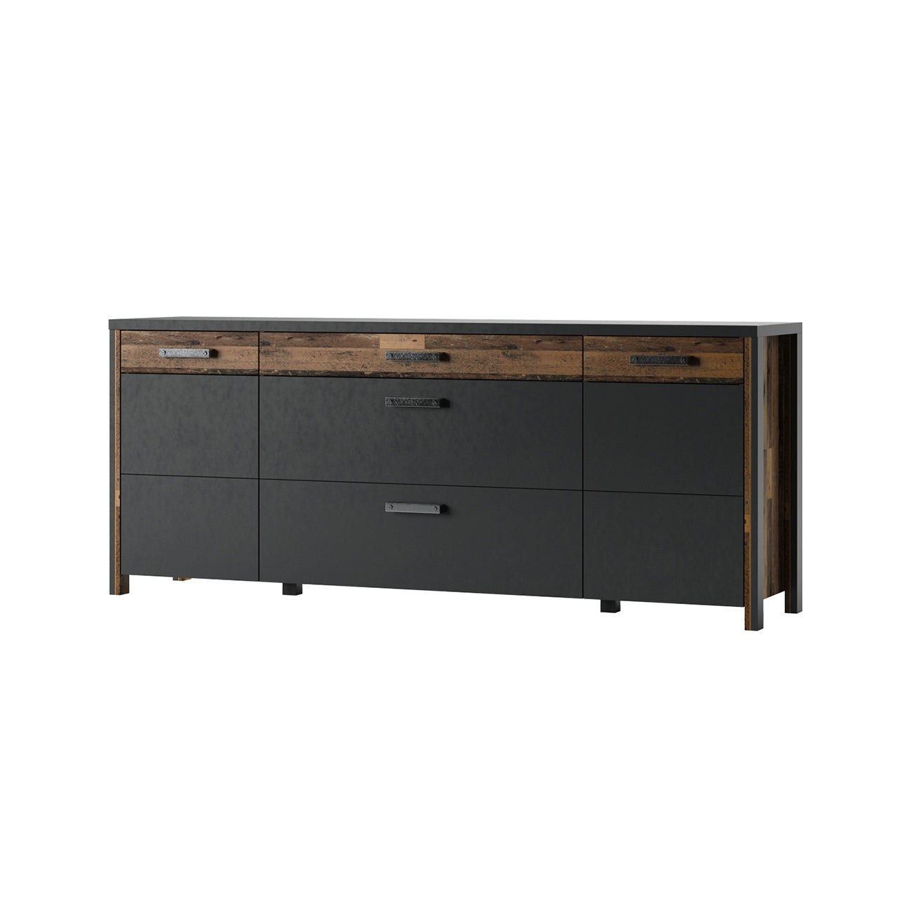 Chest of drawers BUFFALO BF25 old style mix / matera