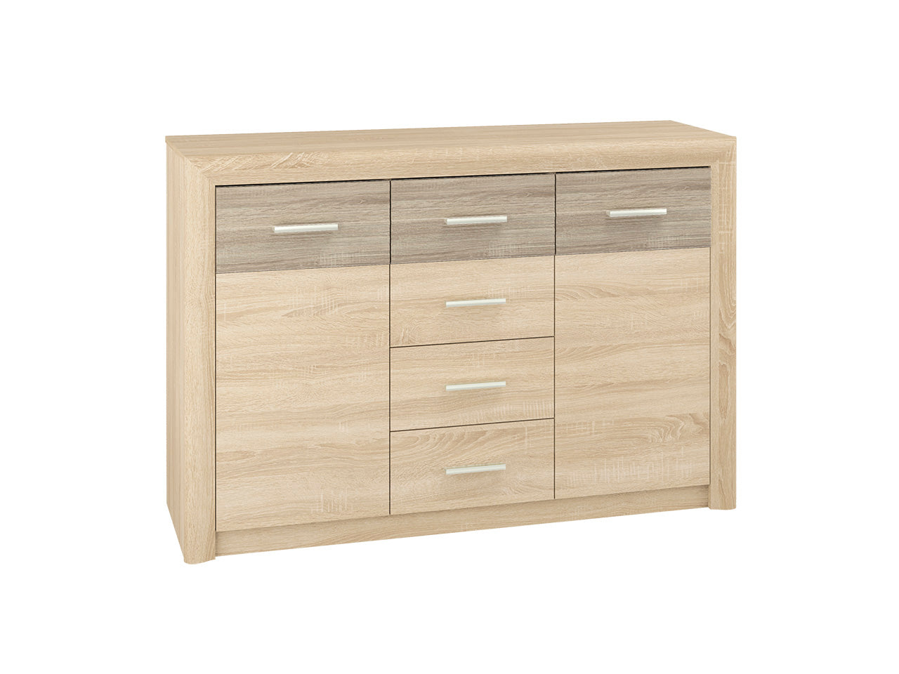 Chest of Drawers CASTELLO CO09 138 light sonoma / truffle sonoma