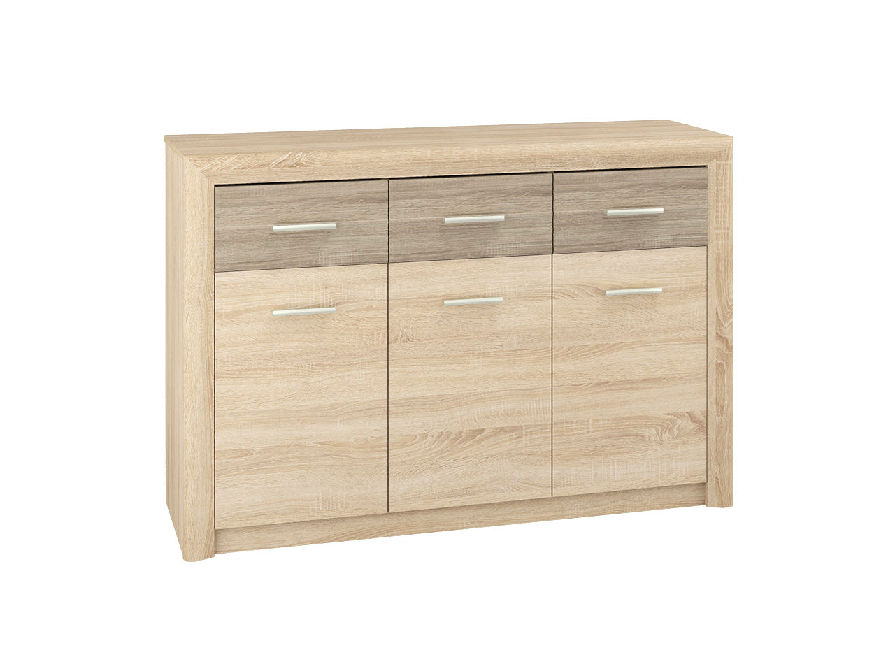 Chest of Drawers CASTELLO CO10 138 light sonoma / truffle sonoma