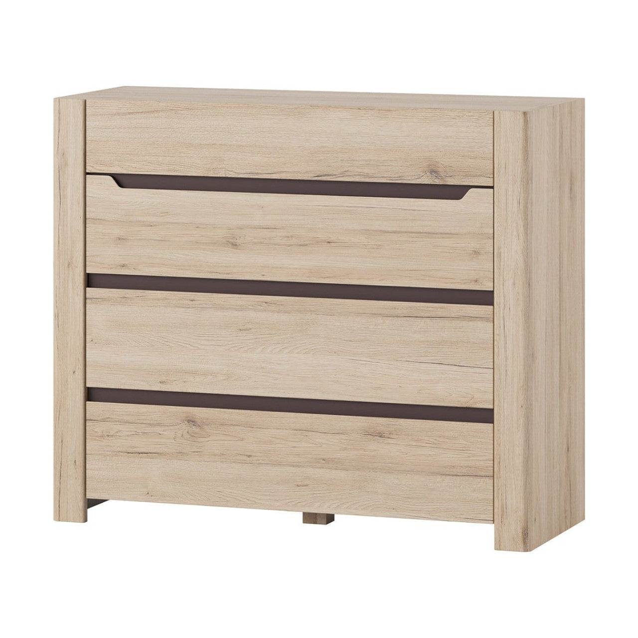 Chest of Drawers DESJO DS08 110 san remo oak