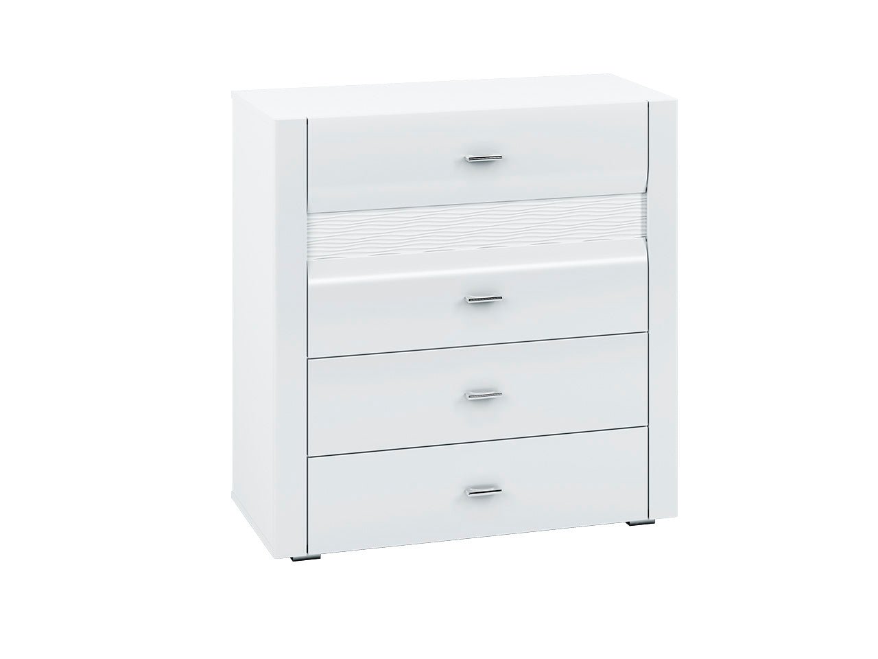 Chest of Drawers ERKO ER08 92 white gloss