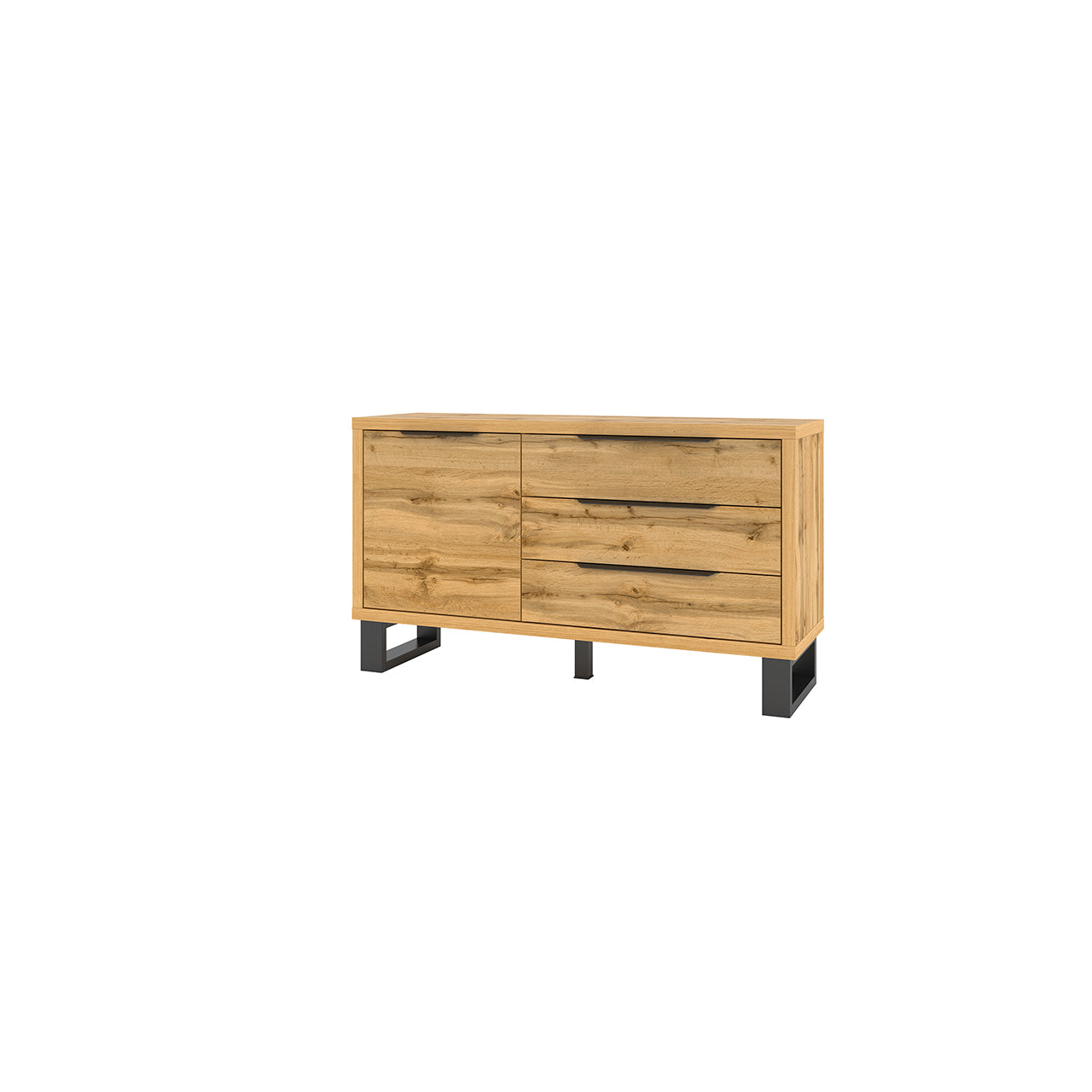 Chest of drawers HALLE HL47 wotan oak