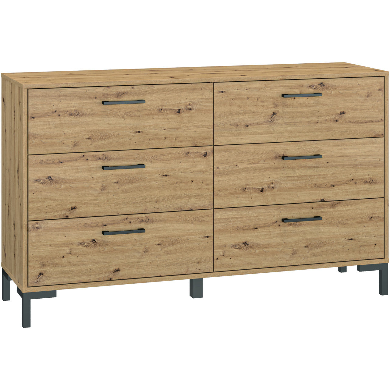 Chest of Drawers MEVIA ME11 138 atisan oak