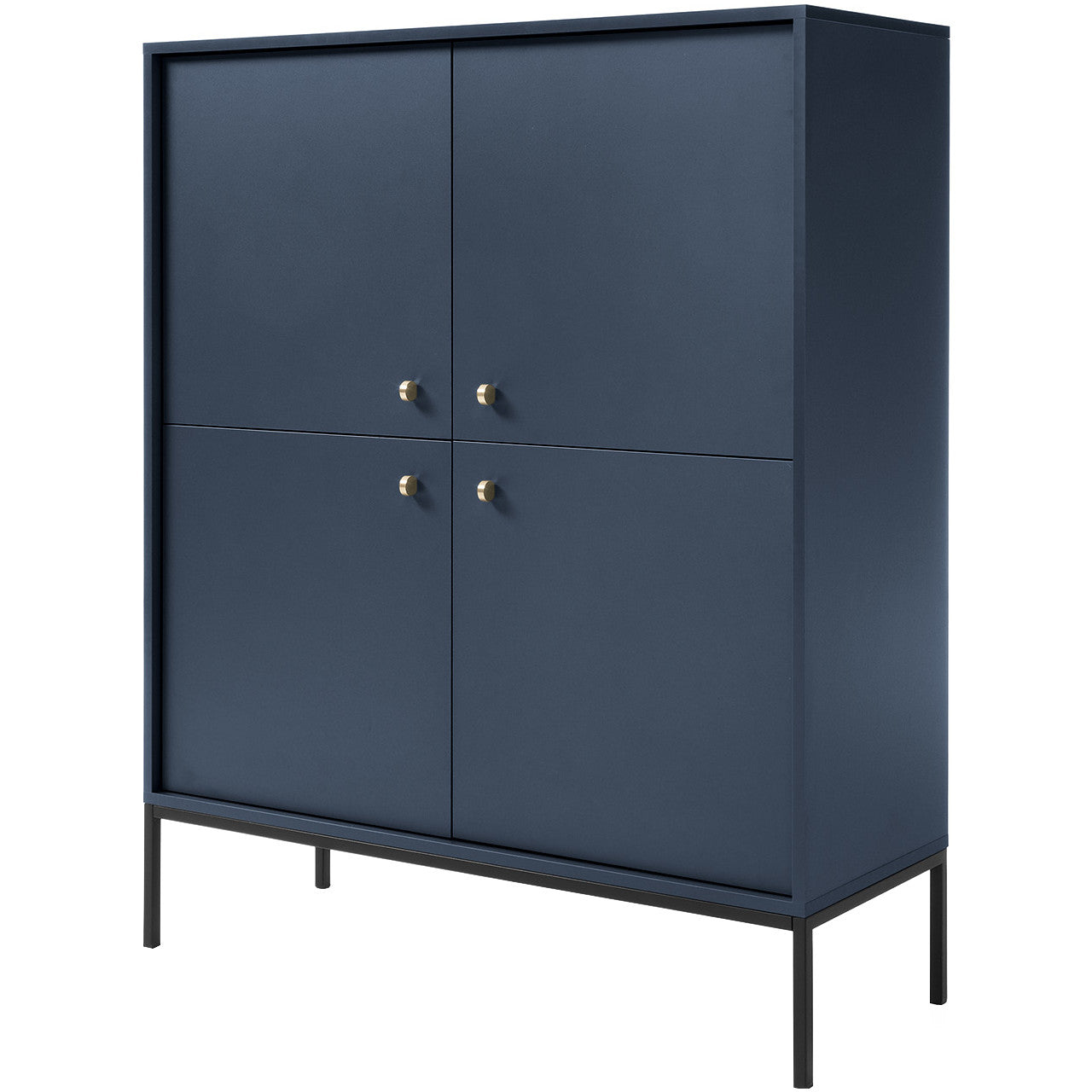 Chest of drawers MONO 03 navy blue