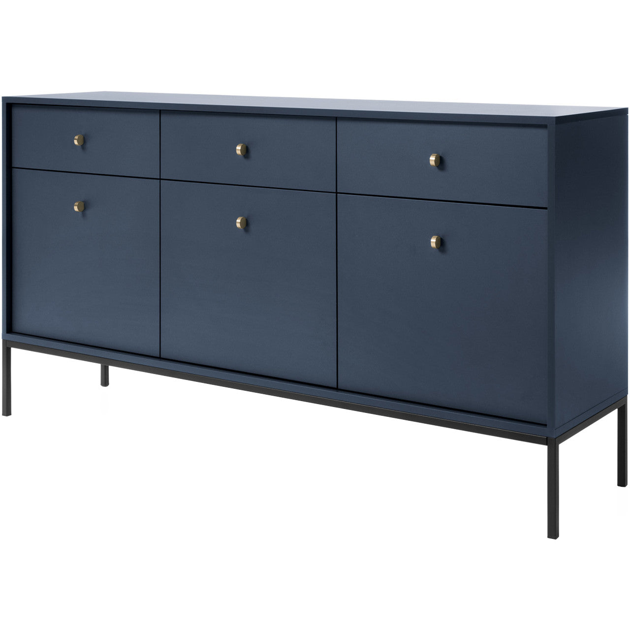 Chest of drawers MONO 05 navy blue