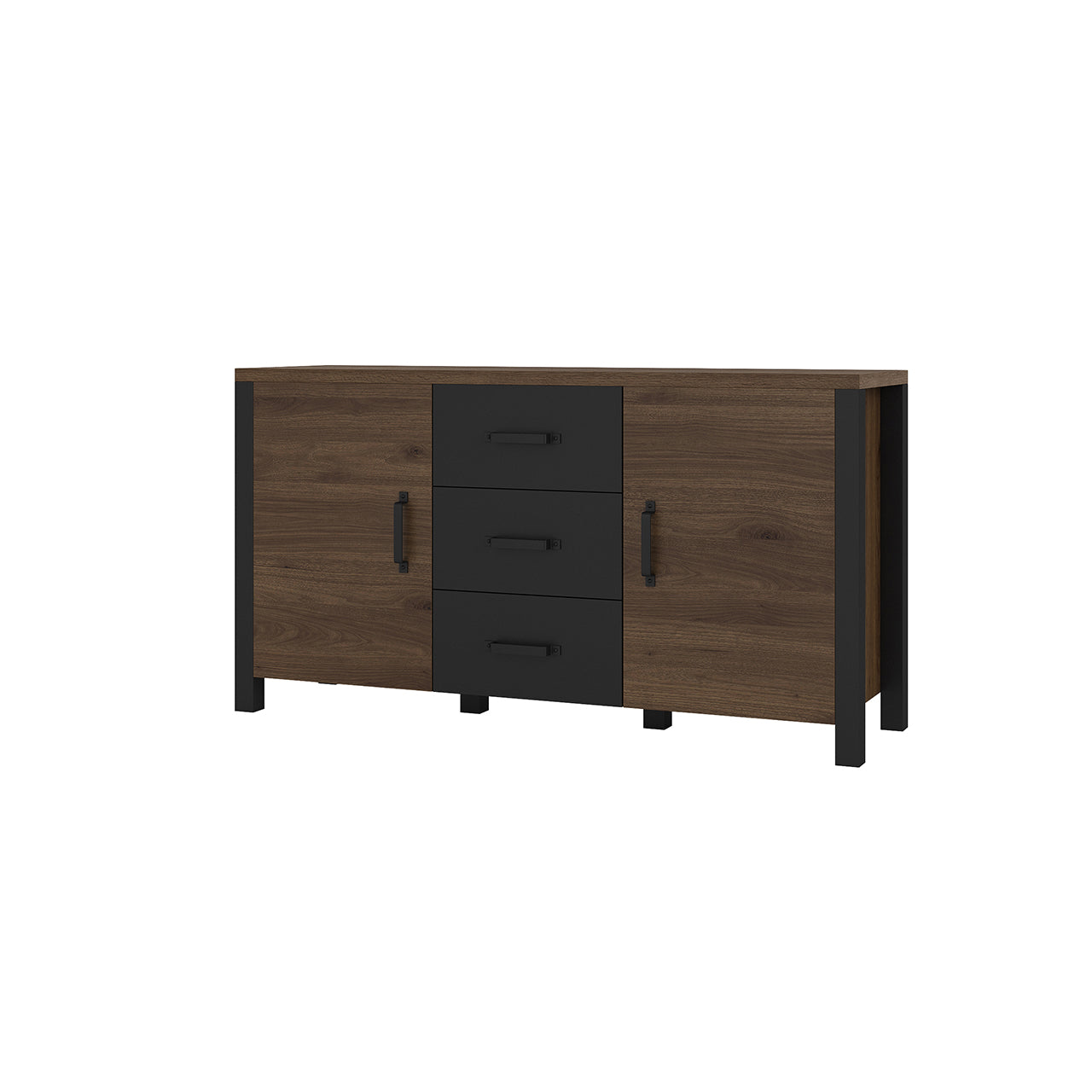 Chest of drawers OLIN OI26 okapi walnut / black