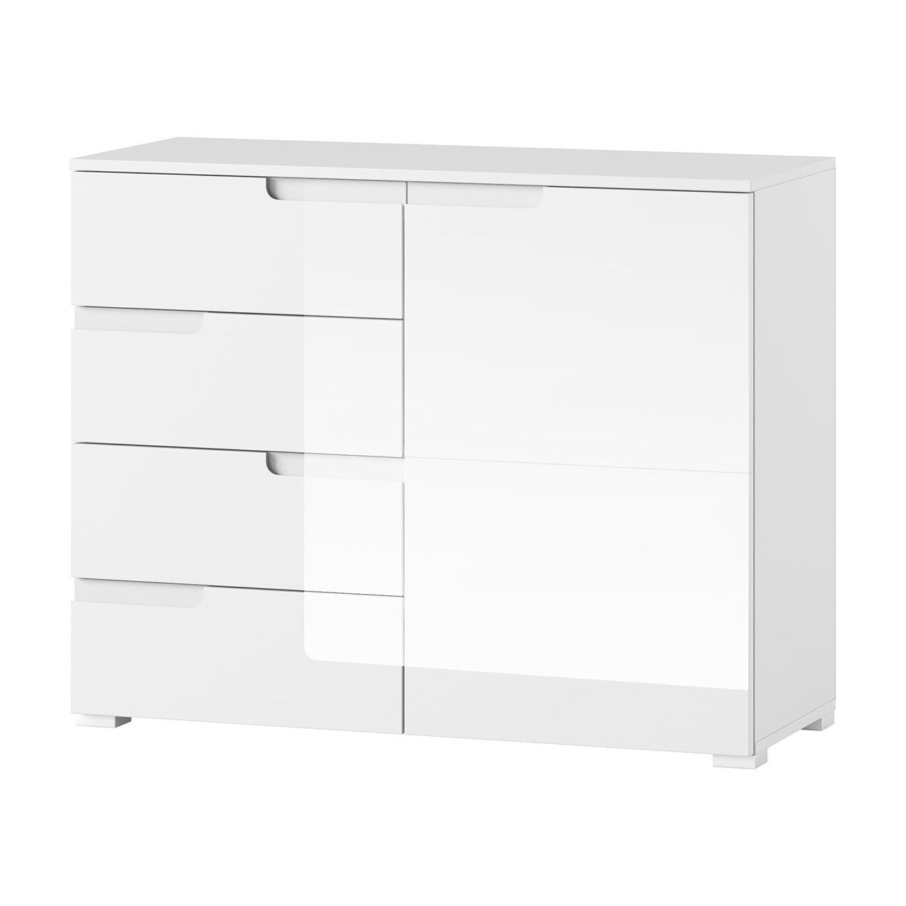 Chest of Drawers SELENE SN04 100 white gloss