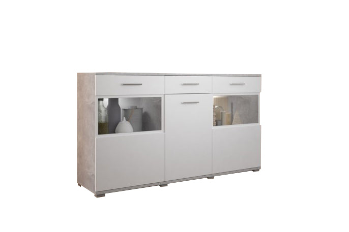 Chest of Drawers BLUES / SENUL white / light concreto