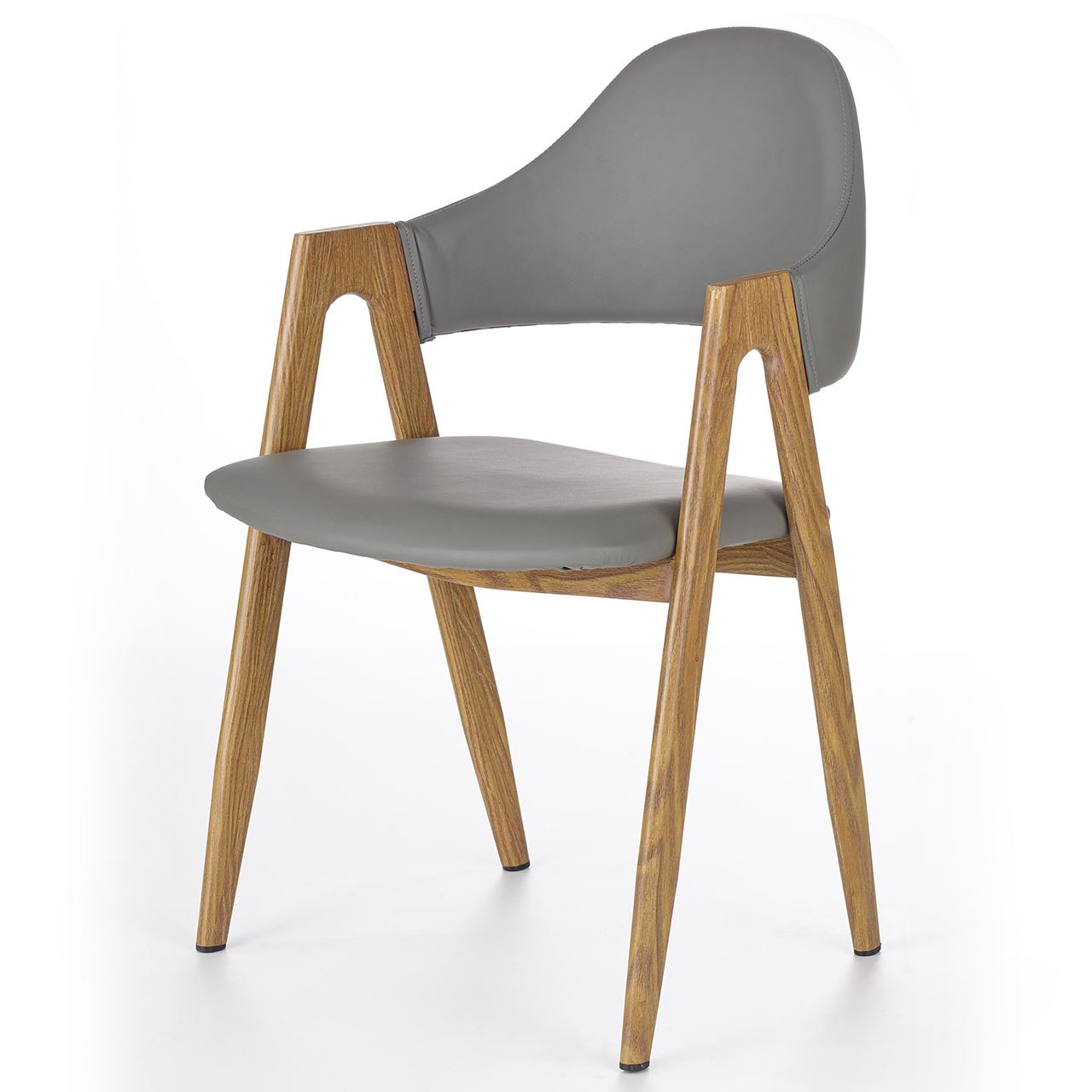 Chair K247 grey / honey oak