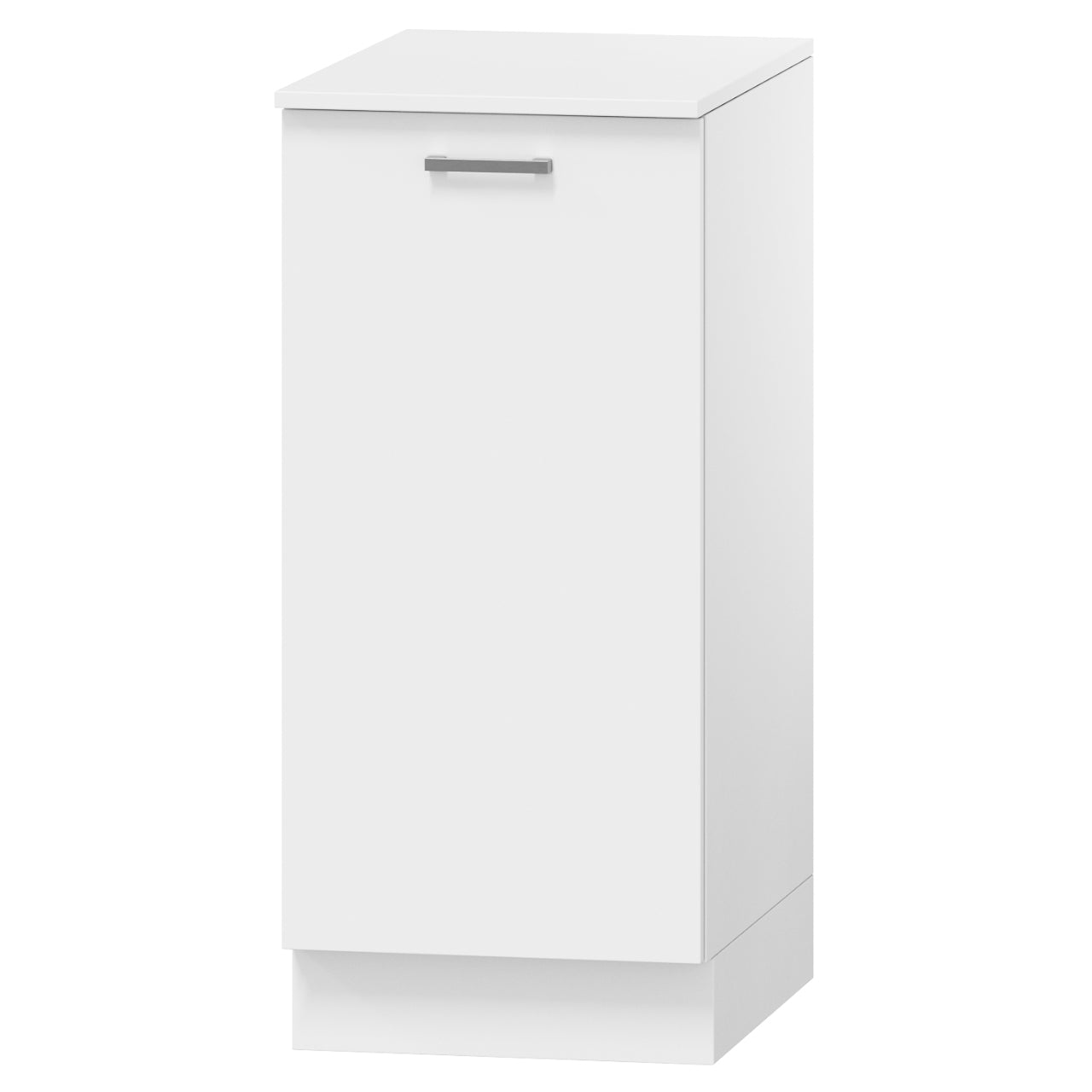 Bathroom Cabinet with laundry basket OIA OA01 white