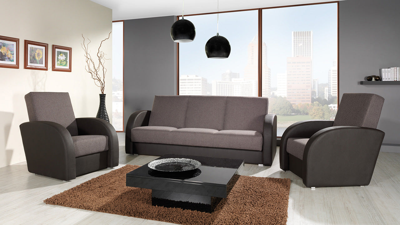 Modern Sofa Set 3+1+1 KWADRAT 2 kreta