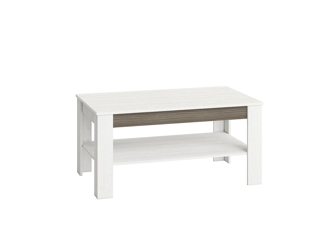 Coffee table BLINCO BL12 114 snow pine / new grey