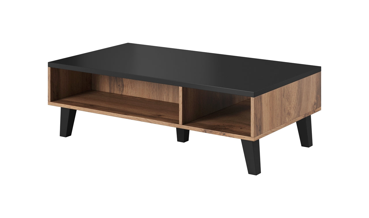 Coffee table LOTTA 110 wotan oak / black