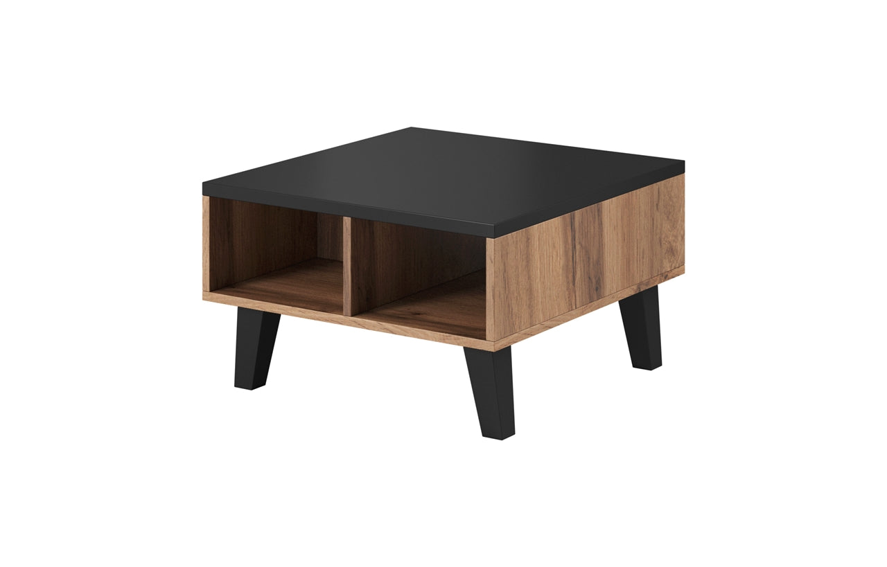 Coffee table LOTTA 60 wotan oak / black