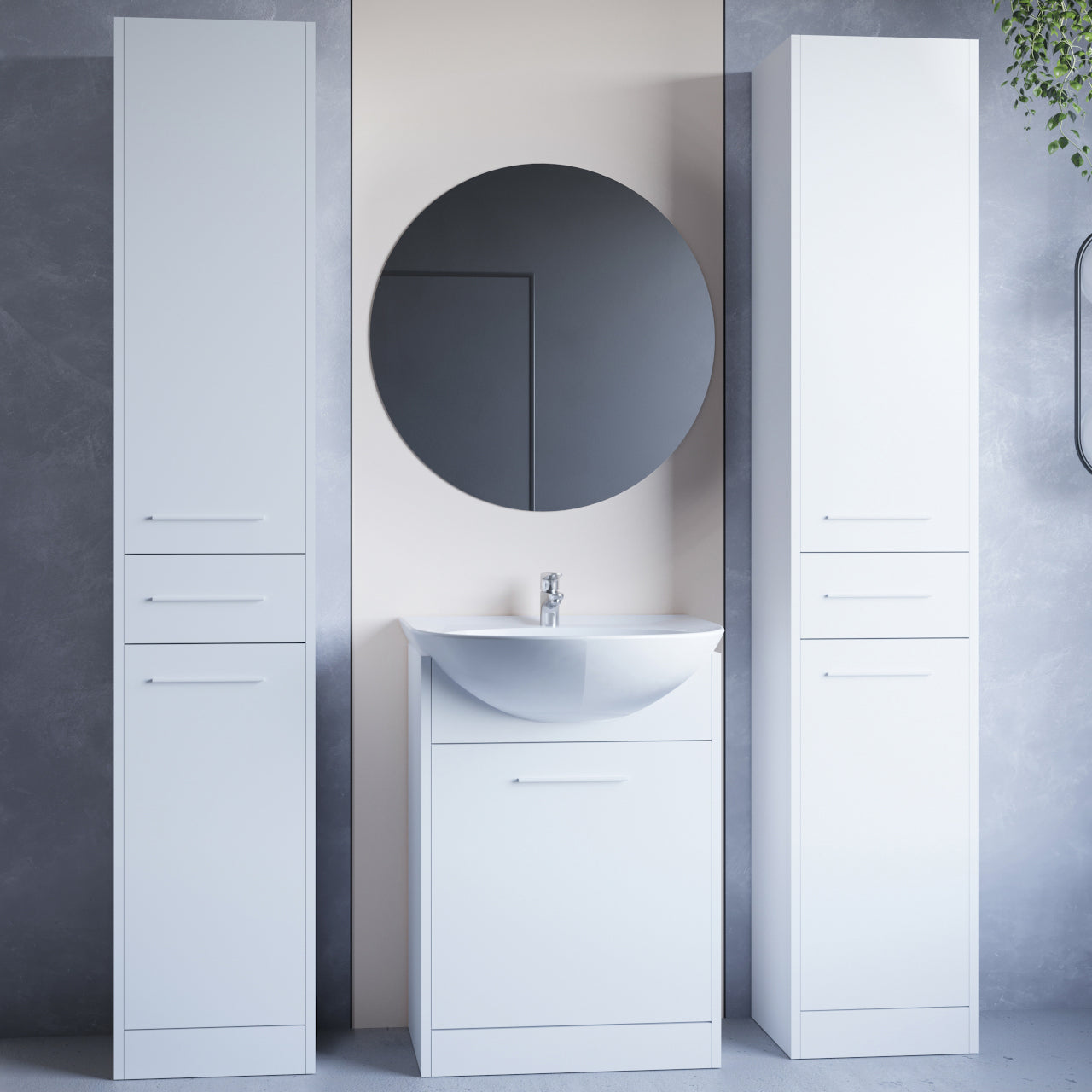 Bathroom SLIDO MAX white