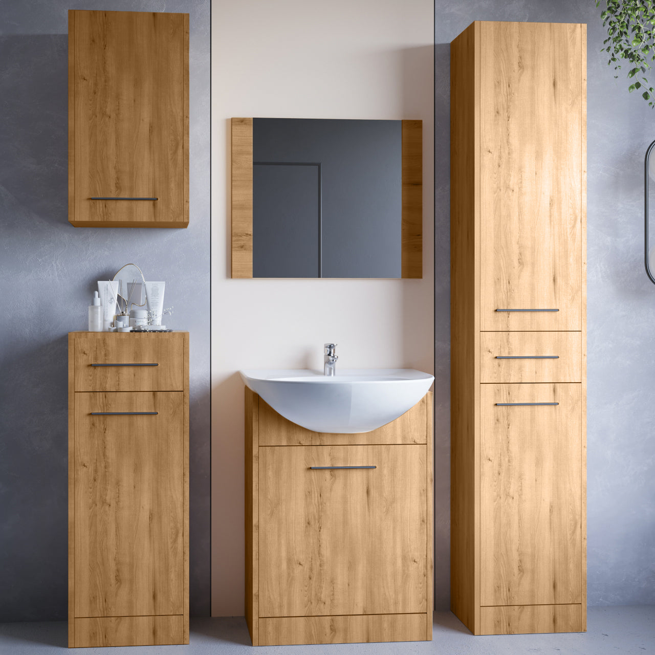 Bathroom SLIM artisan oak