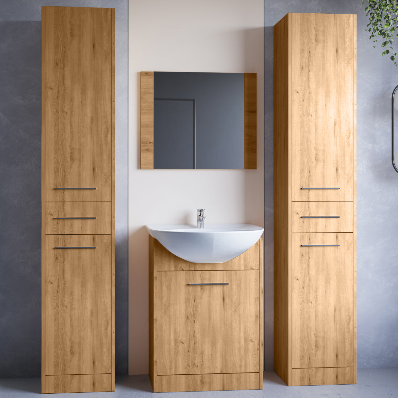 Bathroom SLIM MAX artisan oak