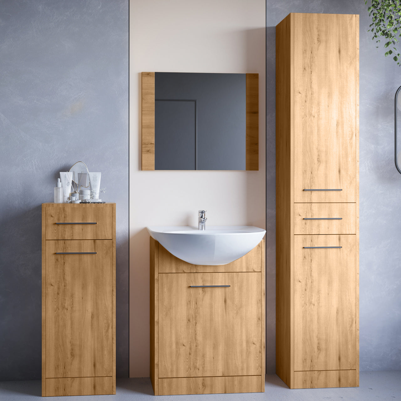 Bathroom SLIM MINI artisan oak