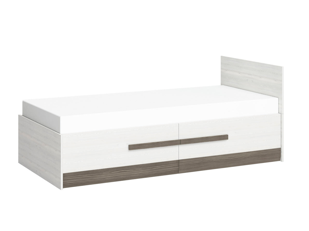 Bed 90x200 BLINCO BL16 snow pine / new grey