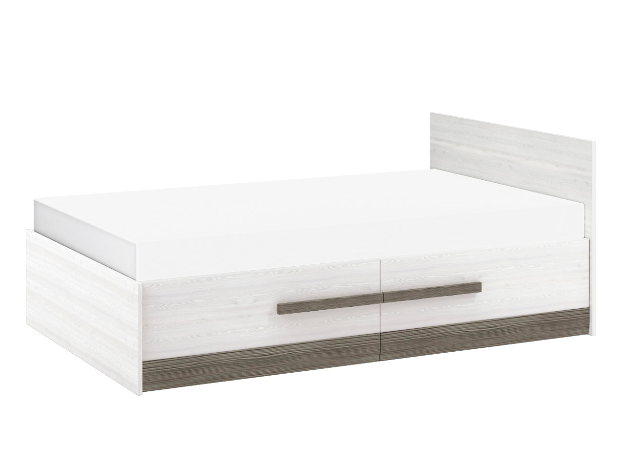 Bed 120x200 BLINCO BL17 snow pine / new grey