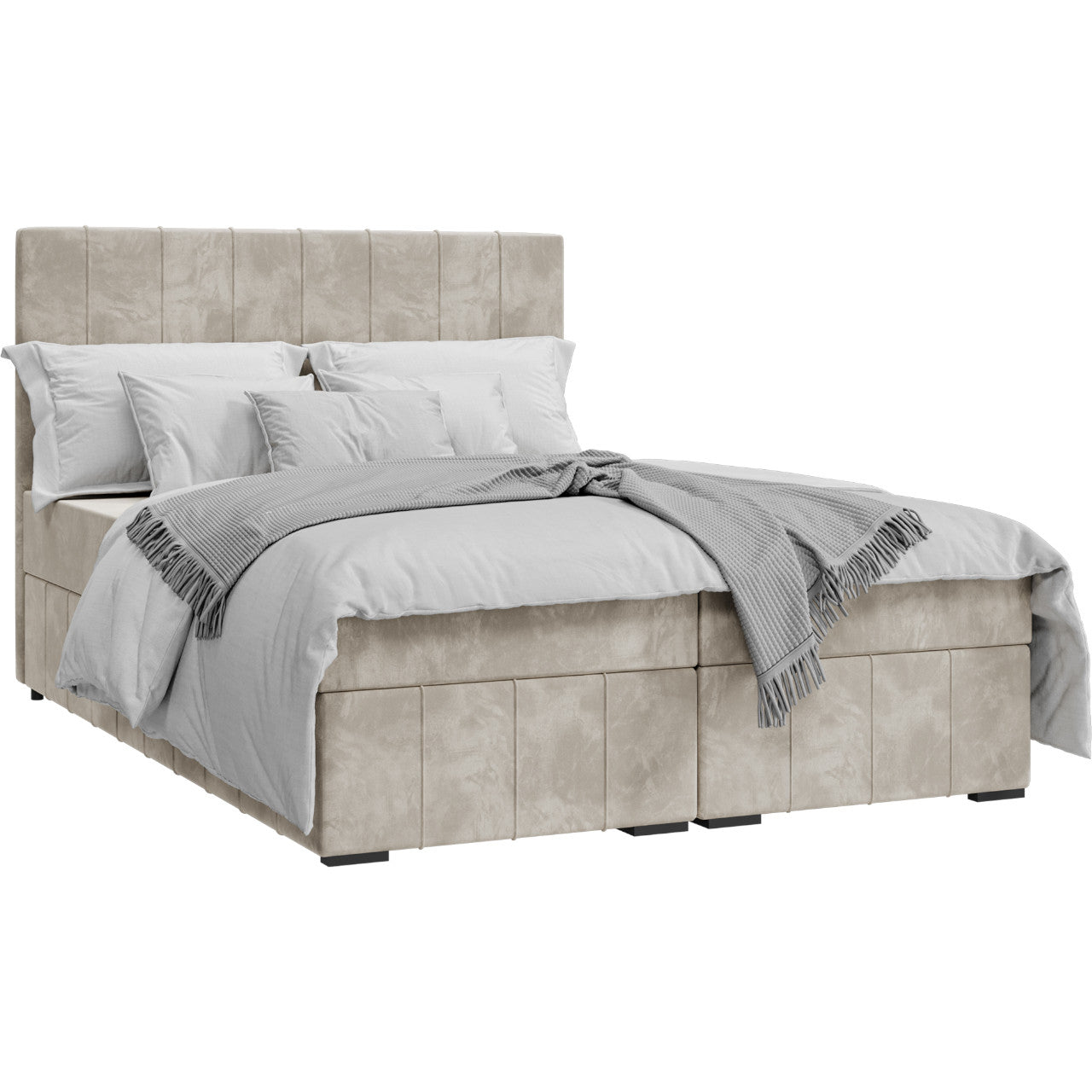 Continental bed 120x200 CAPPY monolith 04