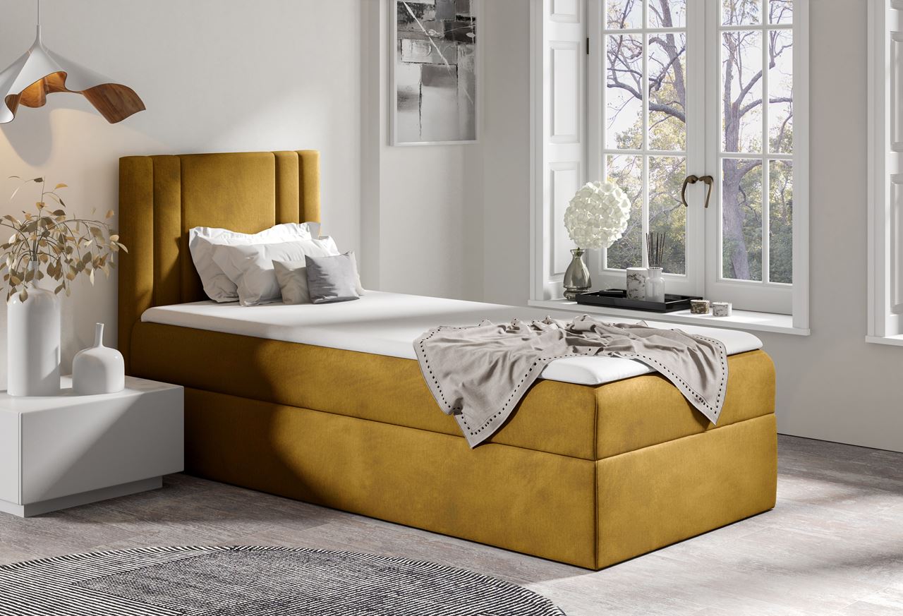 Continental bed 100x200 CAMEO monolith 48