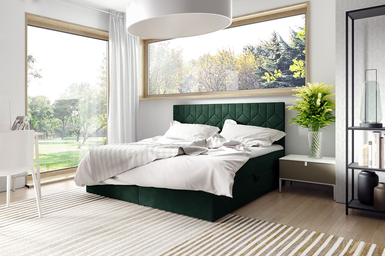 Continental bed 180x200 FIORE fresh 13